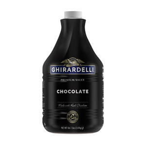 Ghirardelli Black Label Chocolate Sauce 85 oz. 6/ct.