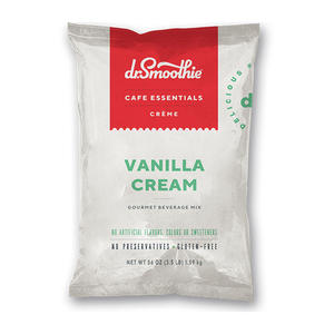 Dr. Smoothie Cafe Essentials Gourmet Beverage Mix Vanilla Cream 3.5 lb. 5/ct.