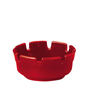 Ashtray Red 4" 12/6/ct.