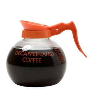 Coffee Pot Decaf Orange Handle 3/ct.
