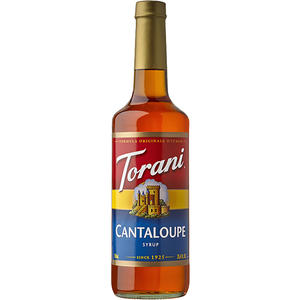 Torani Cantaloupe Syrup 750 ml. 12/ct.