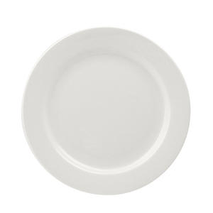 Porcelana Plate Bright White 9" 2/dz.