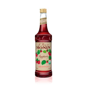 Monin Raspberry Syrup Organic 750 ml. 6/ct.