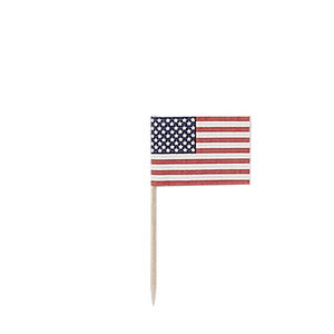 American Flag Pick 2 3/4" 12/dz.