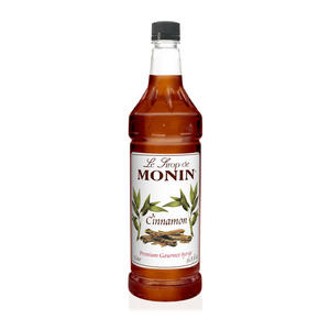 Monin Cinnamon PET Syrup 1 ltr. 4/ct.