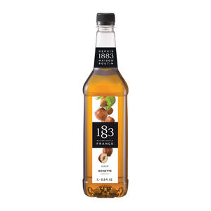 1883 Hazelnut PET Syrup 1 ltr. 6/ct.