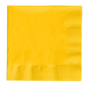 Napkin 2-Ply School Bus Yellow 6/200/ct.