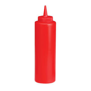 Squeeze Bottle Red 12 oz 1/dz.