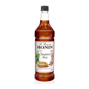 Monin Cinnamon Bun PET Syrup 1 ltr. 4/ct.