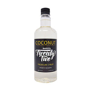 Barista 22 Coconut Syrup 750 ml. 12/ct.