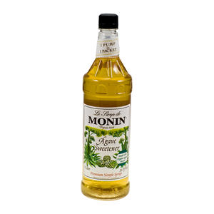 Monin Agave PET Syrup 1 ltr. 4/ct.