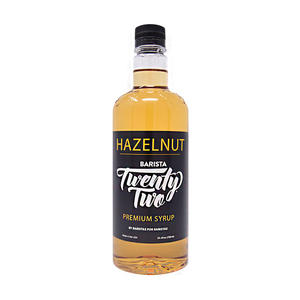 Barista 22 Hazelnut Syrup 750 ml. 12/ct.