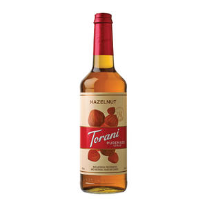 Torani Puremade Hazelnut Syrup 750 ml. 4/ct.
