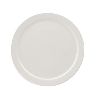 Porcelana Plate Bright White 10 3/8" 2/dz.