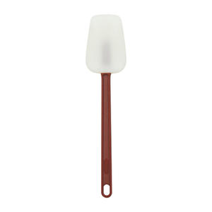 Scraper Spoon White and Red 14" 1/ea.