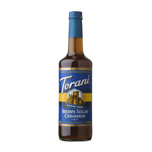 Torani Brown Sugar Cinnamon Syrup Sugar Free PET 750 ml. 4/ct.