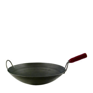 Wok with Wood Handle 14" 1/ea.