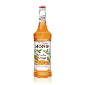 Monin Candied Orange Syrup 750 ml. 12/ct.