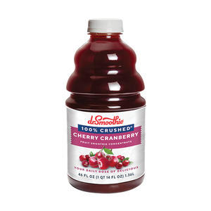 Dr. Smoothie 100% Crushed Cherry Cranberry 46 oz. 6/ct.