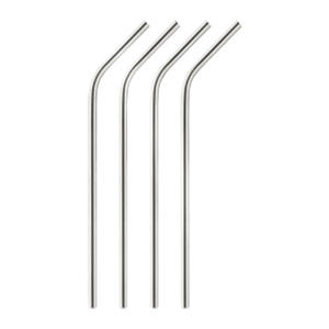 Stainless Steel Reusable Straws 4/ct.