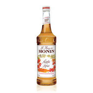 Monin Maple Spice Syrup 750 ml. 12/ct.