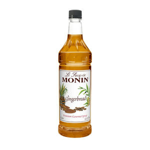 Monin Gingerbread Syrup 750 ml. 12/ct.