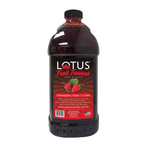 Lotus Fruit Fusions Strawberry Concentrate 64 oz. 6/ct.
