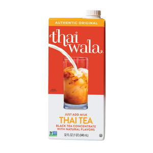 Thaiwala Original Thai Tea Concentrate 32 oz. 6/ct.