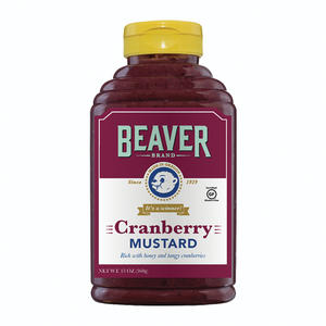 Beaver Cranberry Mustard 13 oz. 6/ct.