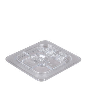 Camwear FlipLid Cover Sixth Size Notched Clear 1/ea.
