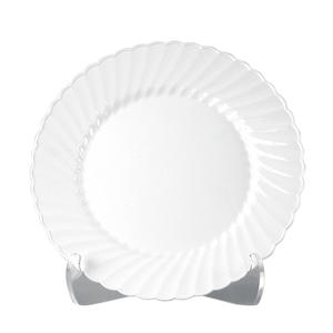 Classicware Plate White 6" 10/18/ct.