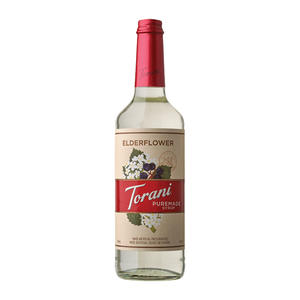 Torani Puremade Elderflower Syrup 750 ml. 4/ct.