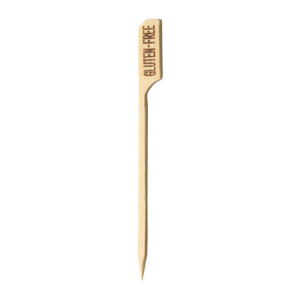 Bamboo Paddle Pick Gluten-Free 3 1/2" 12/100/ct.