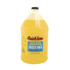 La Paz QuickWay Sweet and Sour Concentrate with Foam 1 gal. 4/ct.