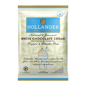 Hollander White Chocolate Crème Frappe 2.5 lb. 10/ct.