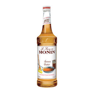 Monin Brown Butter Syrup 750 ml. 12/ct.