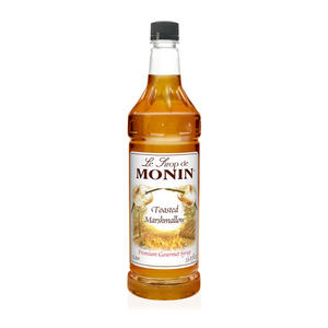 Monin Toasted Marshmallow PET Syrup 1 ltr. 4/ct.