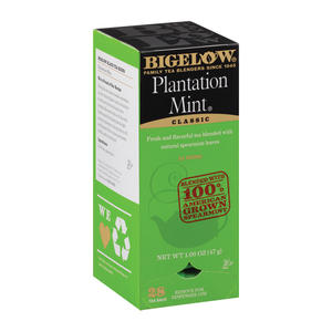 Bigelow Plantation Mint Tea 6/28/ct.