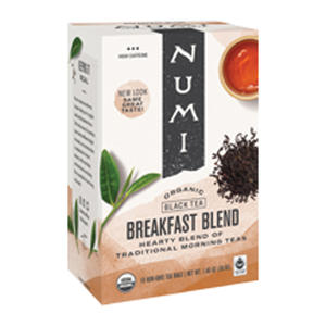 Numi Breakfast Blend Tea 6/18/ct.