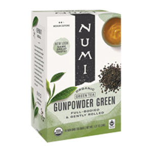 Numi Gunpowder Green Tea 6/18/ct.