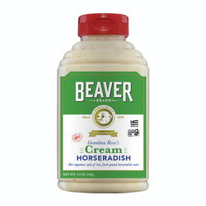 Beaver Cream Horseradish 12 oz. 6/ct.