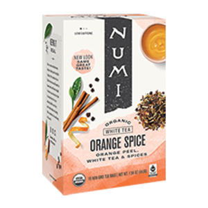 Numi White Orange Spice Tea 6/18/ct.