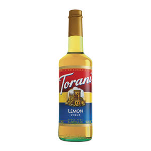 Torani Lemon Syrup 750 ml. 12/ct.