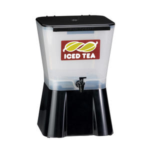 Iced Tea Dispenser Black 3 gal 1/ea.