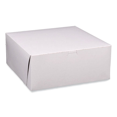 Bakery Boxes, 14 X 14 X 6, White, Paper, 50/carton