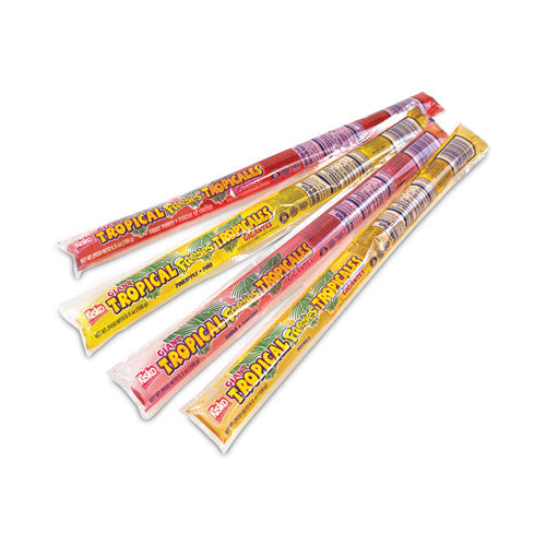 Giant Tropical Freezies Ice Pops, 5.5 Oz Tube, Fruit Punch, Guava, Mango, Pineapple, 50 Count, Ships In 1-3 Business Days