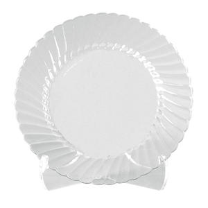Classicware Plate Clear 9" 10/18/ct.