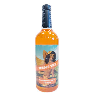 Trader Vic's Passion Fruit PET Syrup 32 oz. 12/ct.