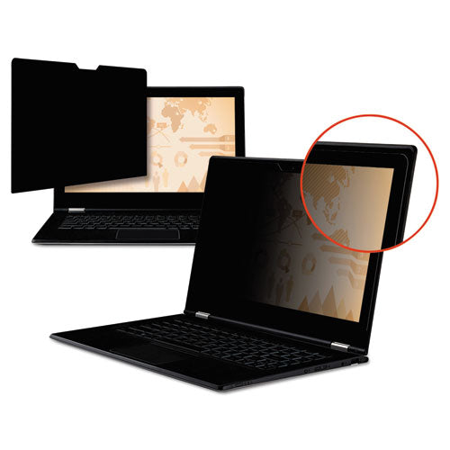 Touch Compatible Blackout Privacy Filter For 14" Widescreen Laptop, 16:9 Aspect Ratio