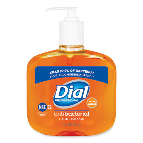 Gold Antibacterial Liquid Hand Soap, Floral, 16 Oz Pump